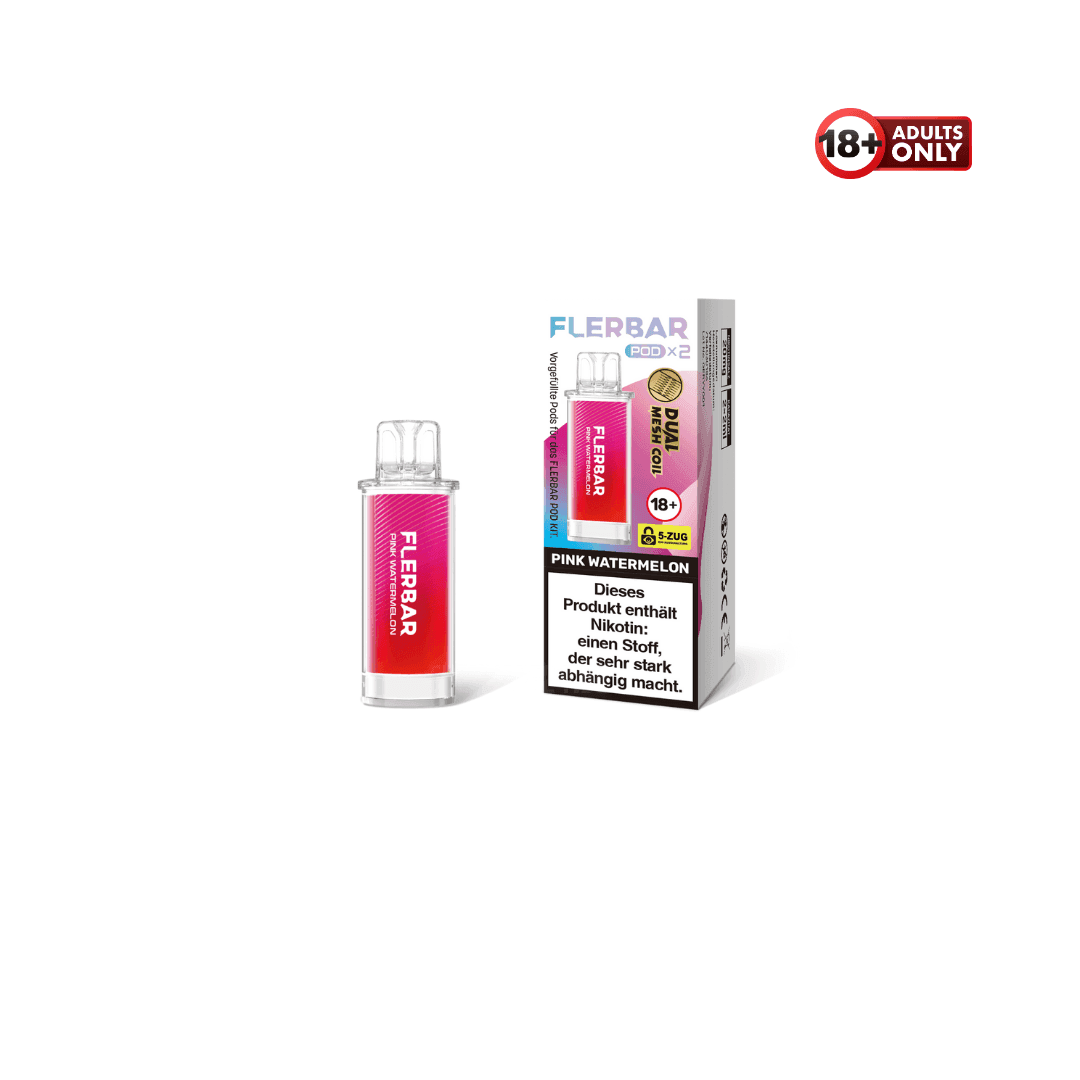 Flerbar Prefilled Pod Pink Watermelon - EdenVape24